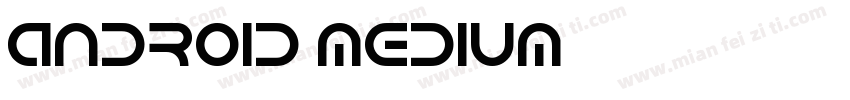 android medium字体转换